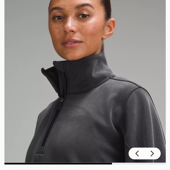 Lululemon Brushed Softstreme Half Zip NTW - Picture 3 of 5